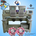 2 cabeças 9 cores máquina de bordar computador para bordados de design (Elucky EG902C)